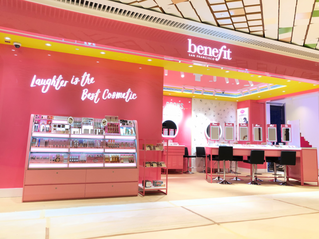 benefit cosmetics store