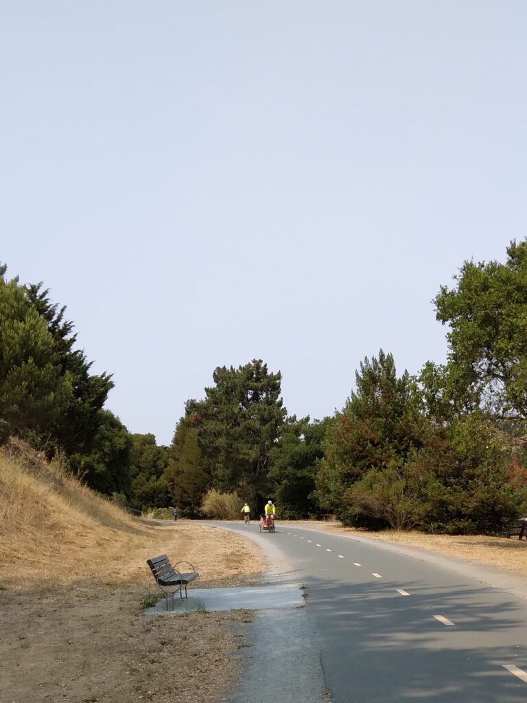 Adopted spot at Lomita Ave multi-purpose path